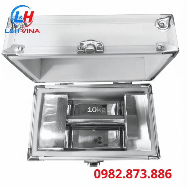 Quả cân F1-10kg-vuông
